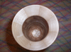 top view laminated vase
